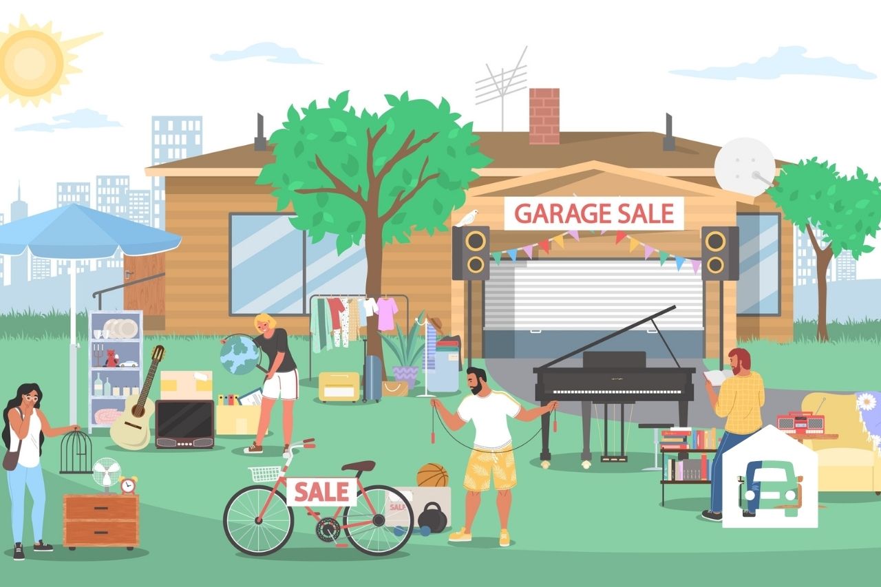 How Should I Arrange My Garage Sale Items
