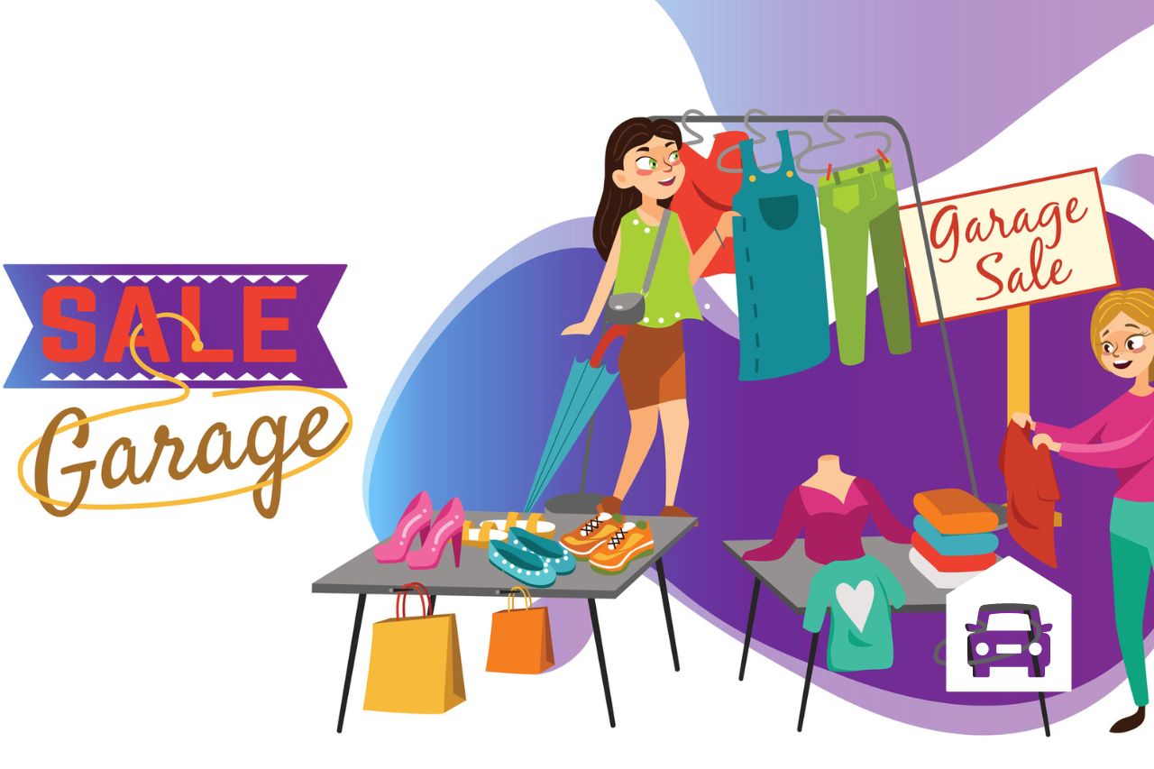 how to have a garage sale in a gated community